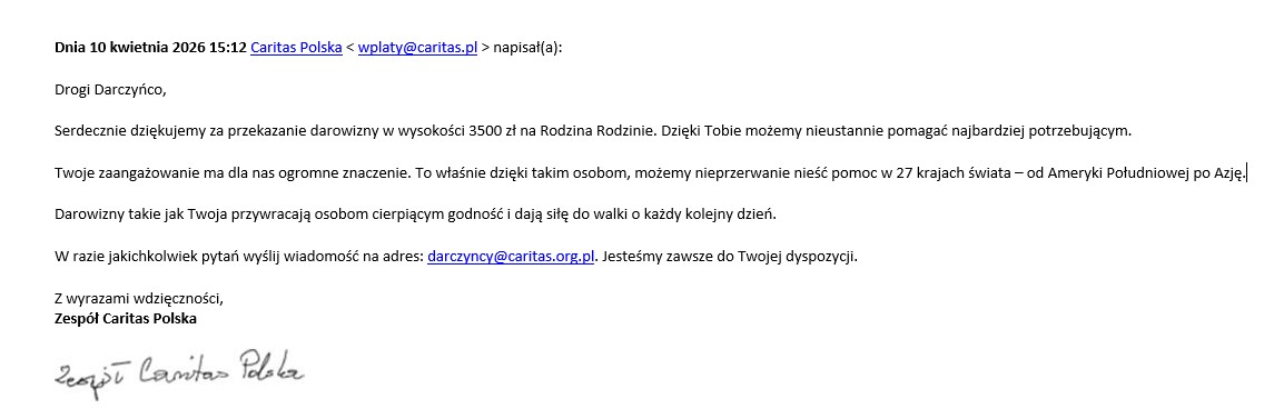 rodzina rodzinie mail