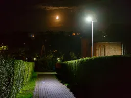 Kościół - oświetlenie posesji